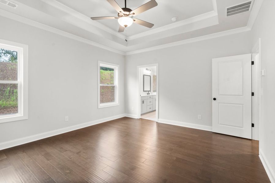Representative unfurnished interior of a home built from the The Cameron by The Providence Group in Aberdeen, Hoschton (Image 33).