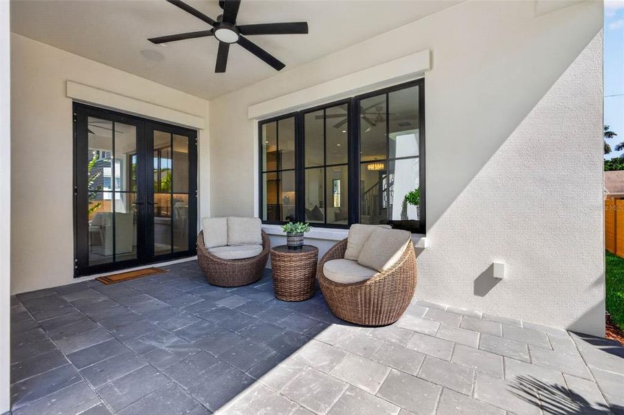 Exterior details and patio area of a home in , St. Petersburg (Image 4). Exterior details and patio area of a home in , St. Petersburg (Image 4).