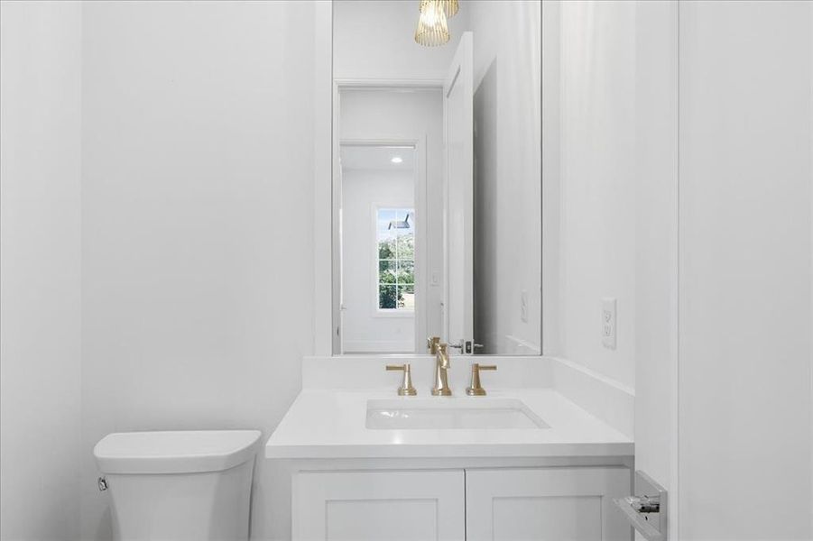 Every bedroom has its own bathroom