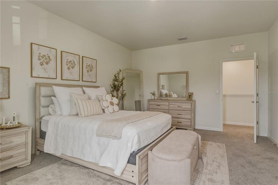Furnished interior view inside a new home in Briarwood, Alachua (Image 10).