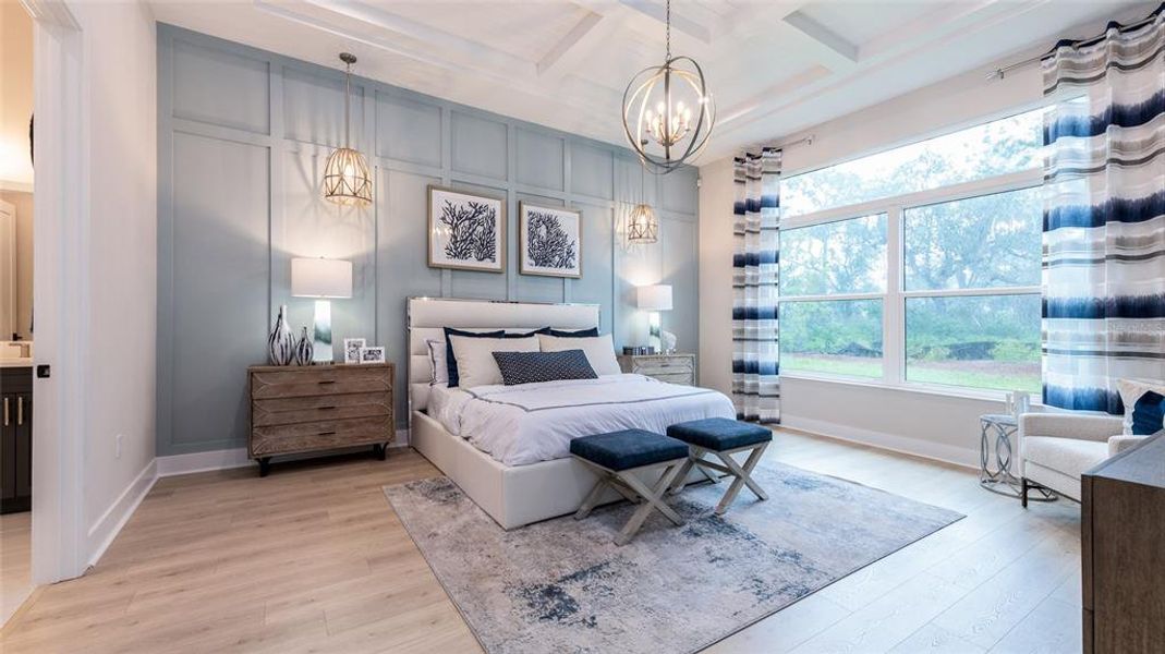 Furnished interior view inside a new home in The Reserve at Victoria, Deland (Image 19). Furnished interior view inside a new home in The Reserve at Victoria, Deland (Image 19).