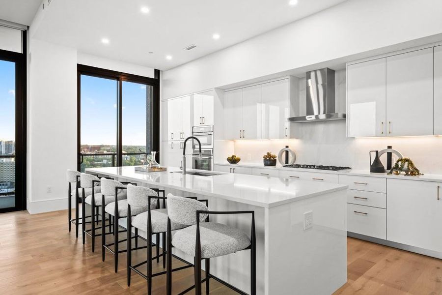 Furnished interior view inside a new home in The Dillon Buckhead, Atlanta (Image 54).