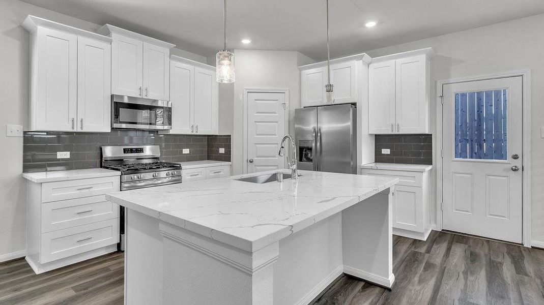 Furnished interior view inside a new home in Aldine Pines, Houston (Image 5). Furnished interior view inside a new home in Aldine Pines, Houston (Image 5).