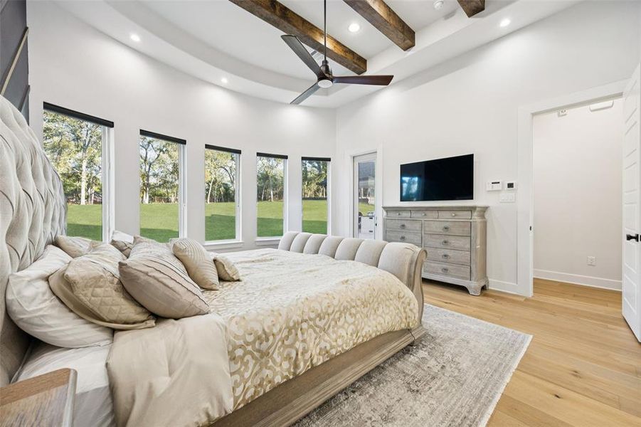 Furnished interior view inside a new home in , Flower Mound (Image 11).