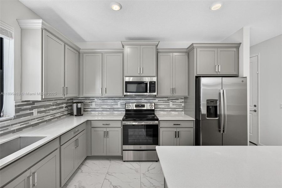 Furnished interior view inside a new home in , Royal Palm Beach (Image 6).