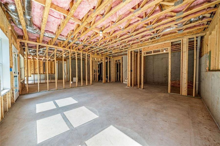 In-progress construction of a new home in , Marietta, GA (Image 26).