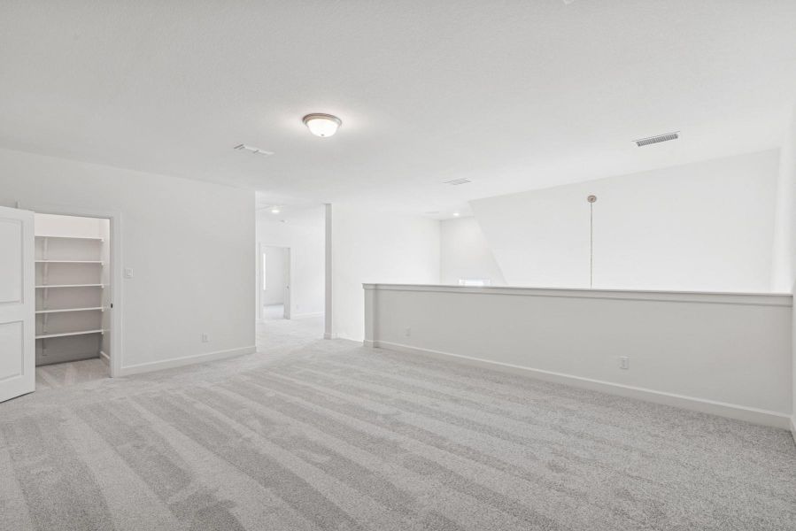 Spacious, unfurnished interior of a new home in Brookewater 55’ Homesites, Rosenberg (Image 24).