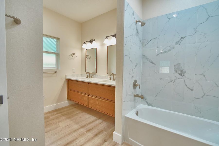 Furnished interior view inside a new home in , Jacksonville (Image 14). Furnished interior view inside a new home in , Jacksonville (Image 14).