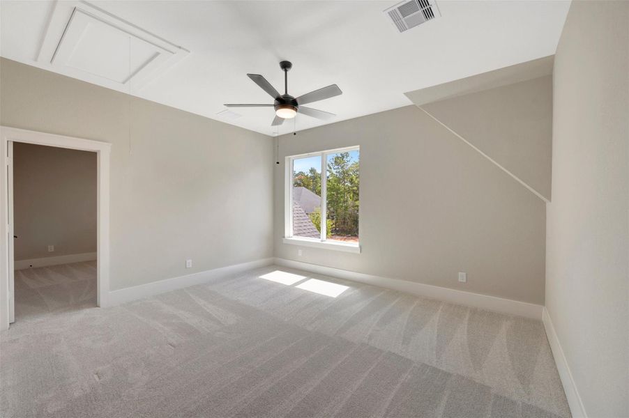 Spacious, unfurnished interior of a new home in The Woodlands Hills - Premier Collection, Willis (Image 43). Spacious, unfurnished interior of a new home in The Woodlands Hills - Premier Collection, Willis (Image 43).