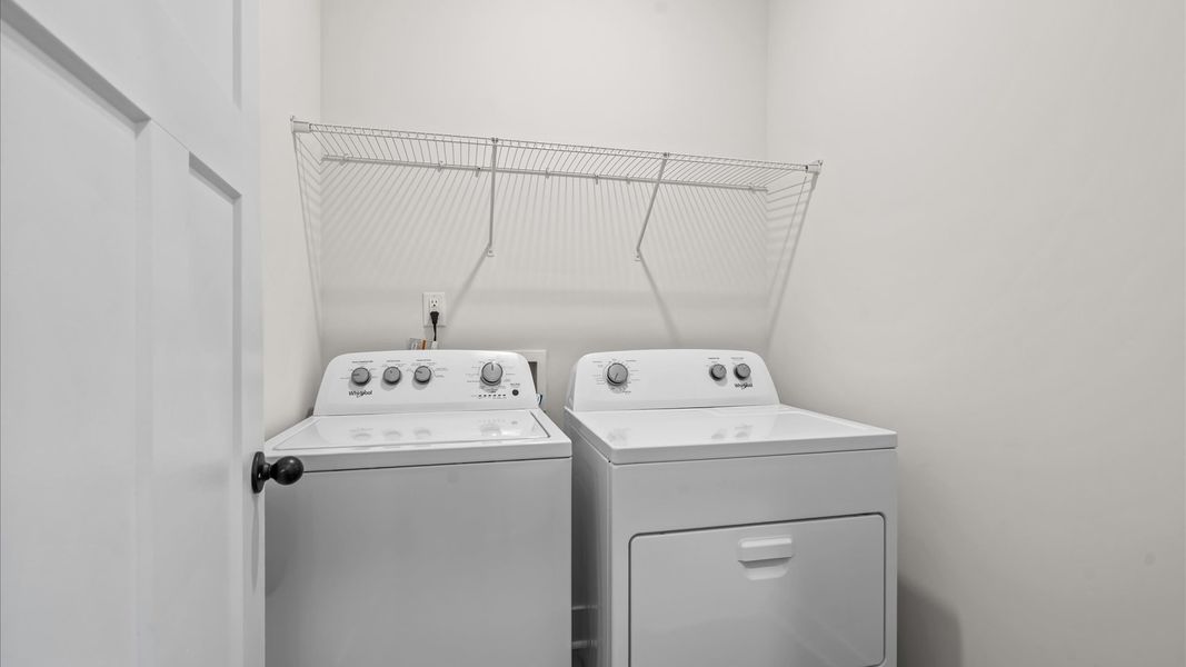Furnished interior view inside a new home in Aspen Ridge, Lyman (Image 28).