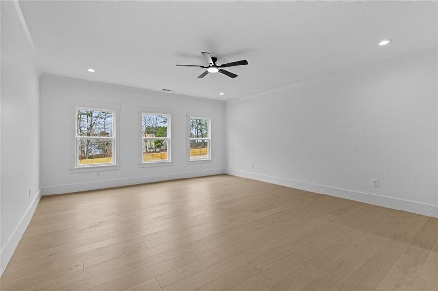 Spacious, unfurnished interior of a new home in , Dacula (Image 64).