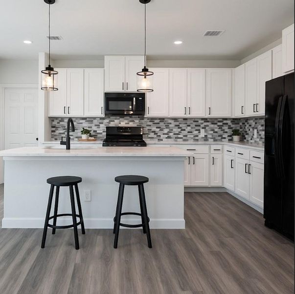 Furnished interior view inside a new home in , Houston (Image 9).