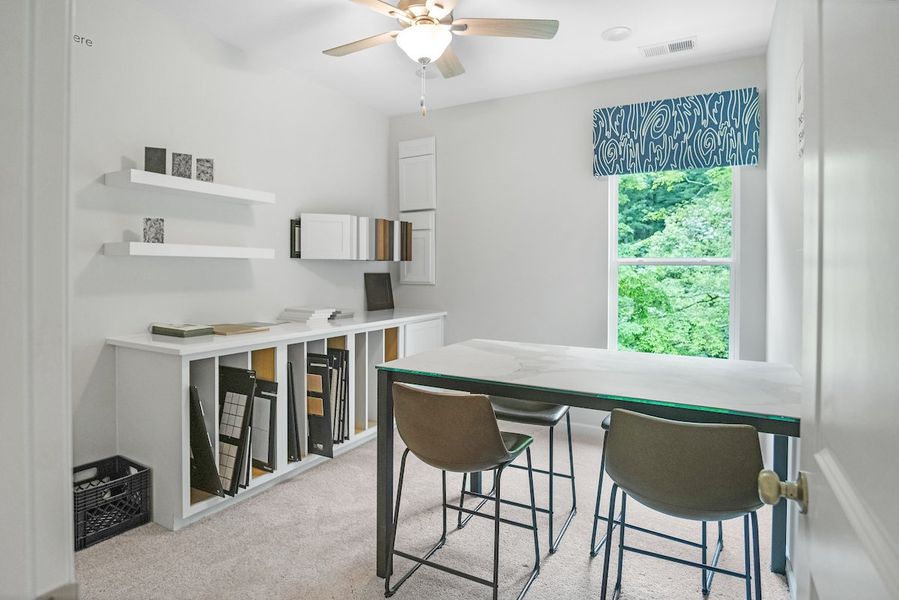 Furnished interior view inside a new home in Ironhorse, Dickson (Image 28).