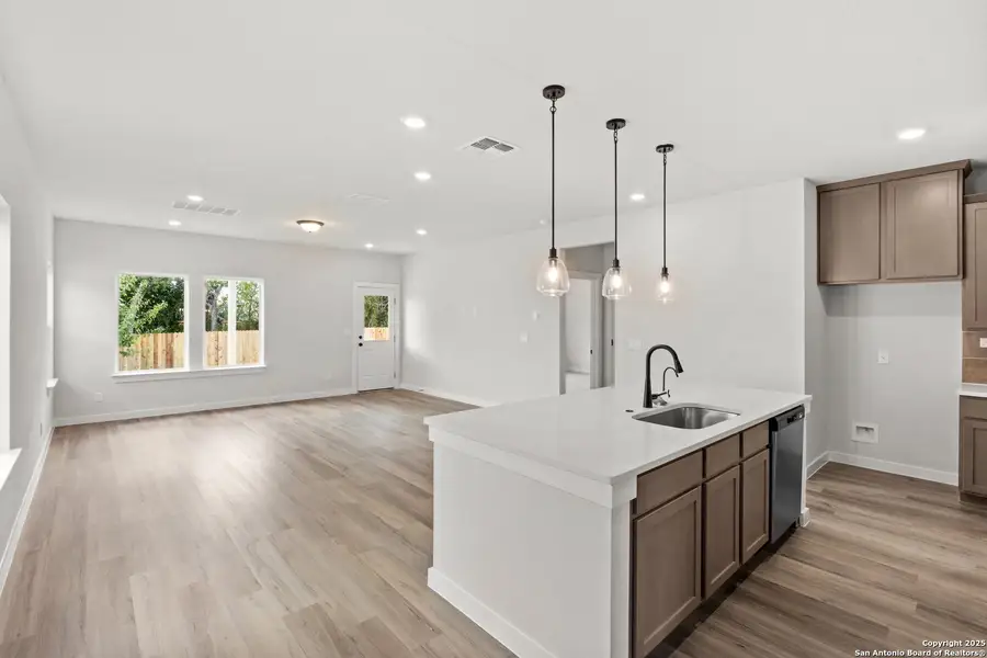 Furnished interior view inside a new home in August Fields, New Braunfels (Image 8). Furnished interior view inside a new home in August Fields, New Braunfels (Image 8).