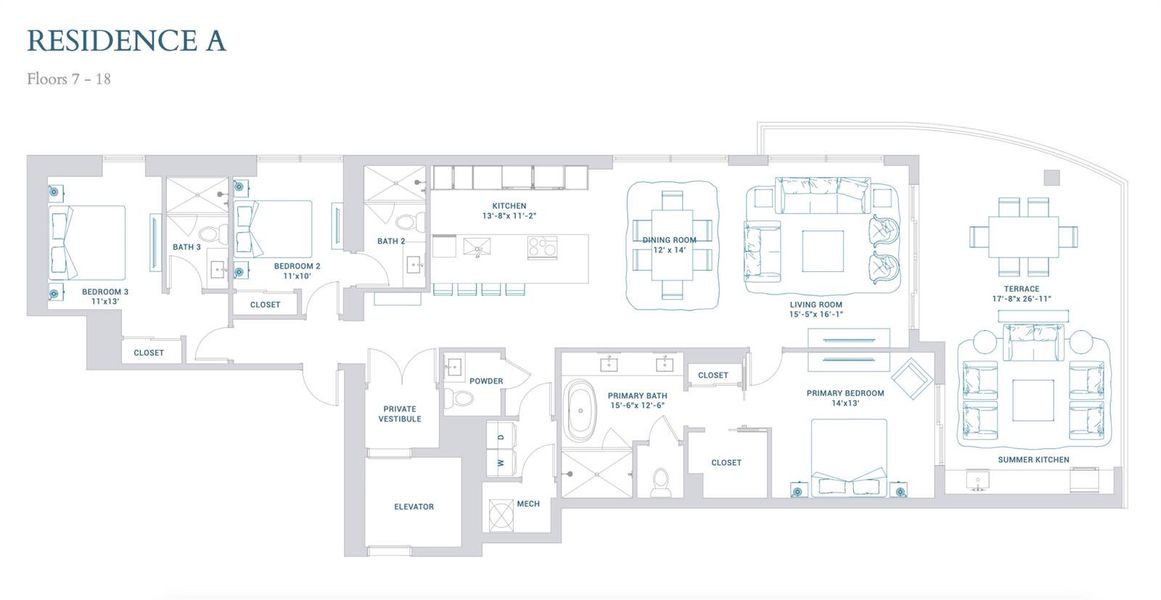 Residence A Floor Plan