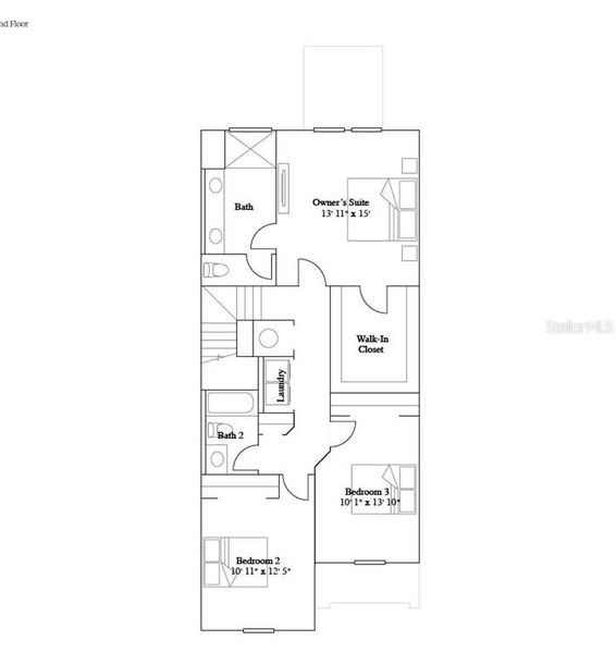 2D floor plan layout of this home in , Davenport, FL (Image 4). 2D floor plan layout of this home in , Davenport, FL (Image 4).