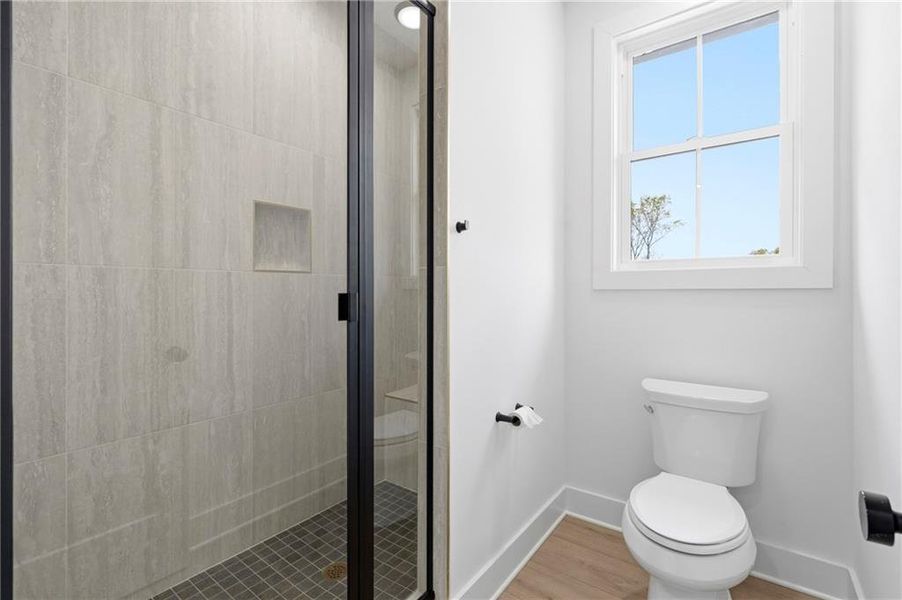 Furnished interior view inside a new home in , Dacula (Image 42).