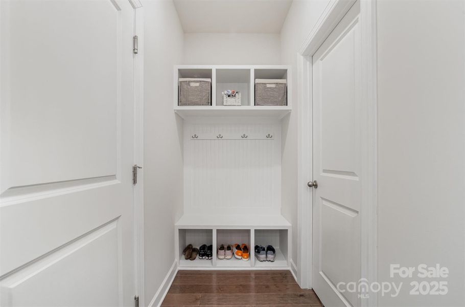 Drop Zone right inside the Garage Drop Zone right inside the Garage