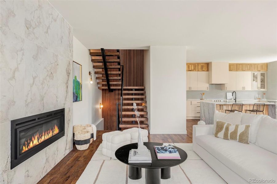 Living room fireplace Living room fireplace