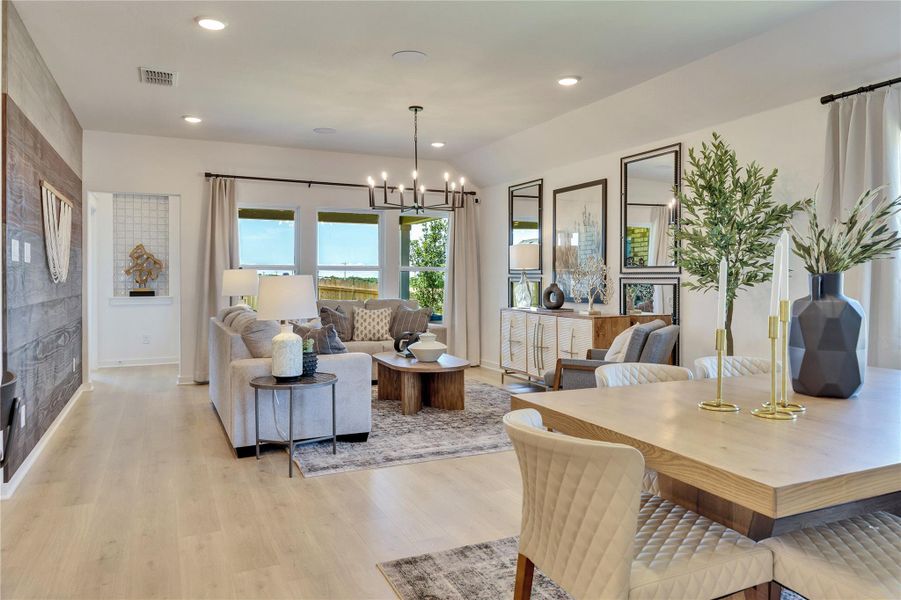 Model home photos of similar floorplans, not pictures of actual home.