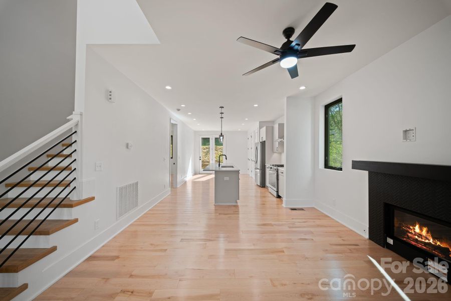 Living Room (fire in fireplace is digitally staged)