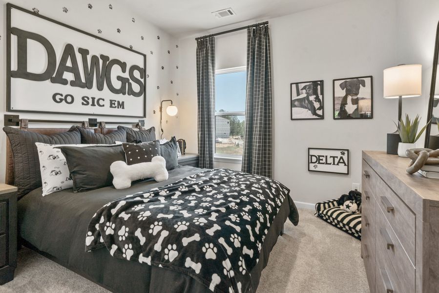 Furnished interior view inside a new home in Alder Creek, Cumming (Image 21).