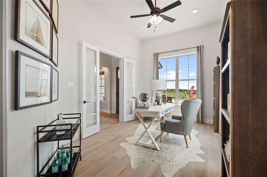 Beazer Homes Lovers Landing Madison Floorplan. This is not a photo of the actual home, but is a photo of the Madison floorplan.