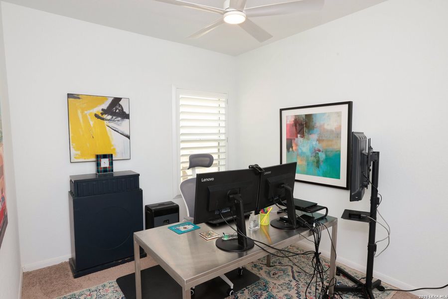 Furnished interior view inside a new home in Hidden Trails, Bulverde (Image 13).