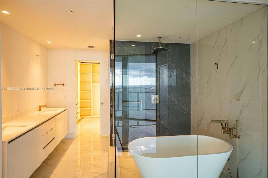 Furnished interior view inside a new home in , Miami (Image 5). Furnished interior view inside a new home in , Miami (Image 5).