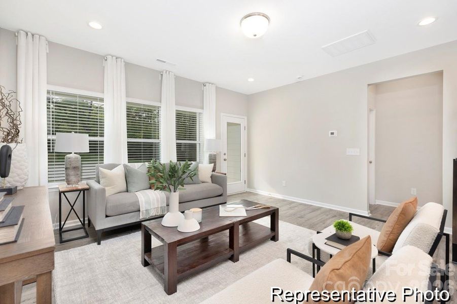 Furnished interior view inside a new home in Beaver Creek, Statesville (Image 7).