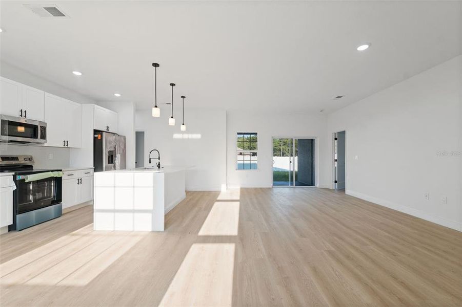 Furnished interior view inside a new home in , Ocala (Image 3). Furnished interior view inside a new home in , Ocala (Image 3).