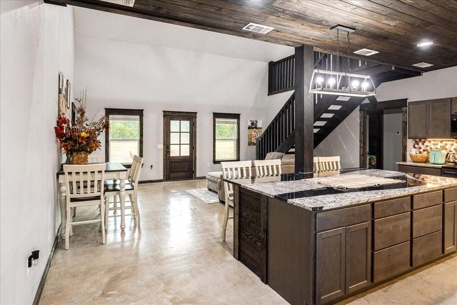 Furnished interior view inside a new home in , Huntington (Image 14).