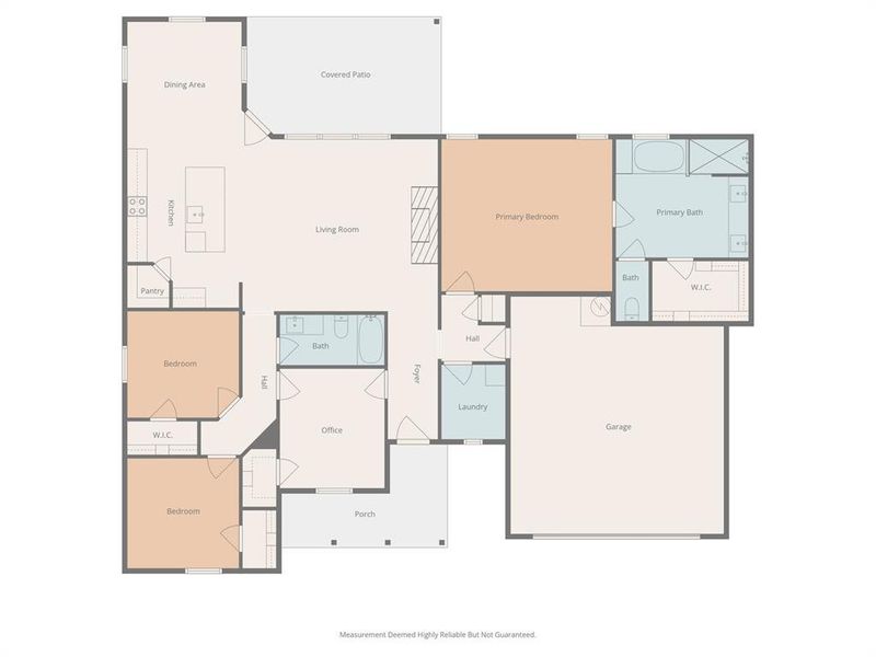 2D floor plan layout of this home in Briar Branch Estates, Celeste, TX (Image 5). 2D floor plan layout of this home in Briar Branch Estates, Celeste, TX (Image 5).