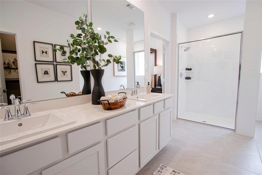 Furnished interior view inside a new home in Kresston, Montgomery (Image 8).