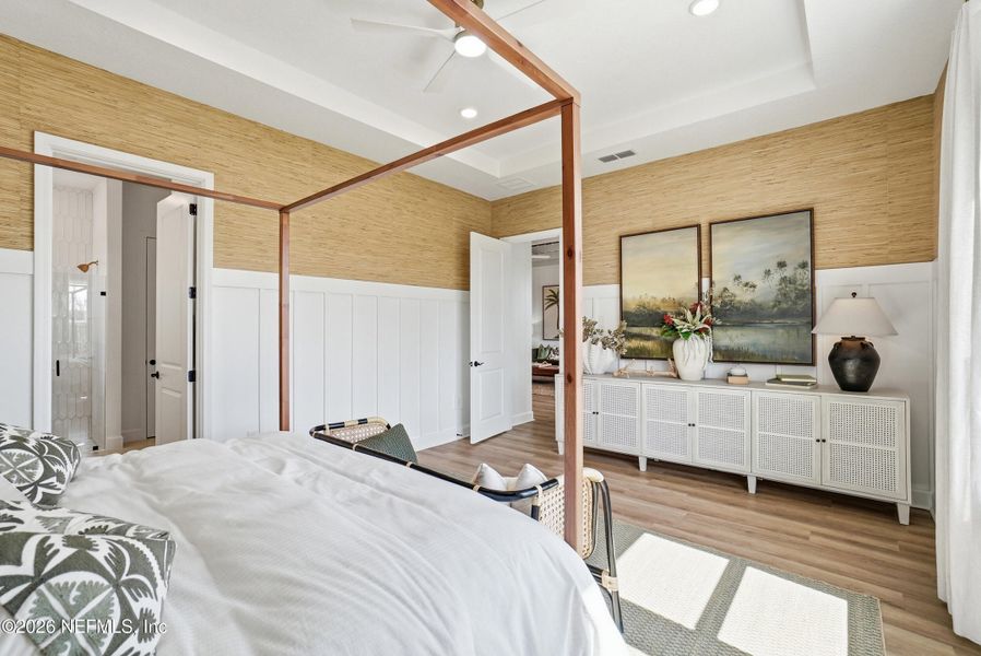 Furnished interior view inside a new home in , St. Augustine (Image 38).