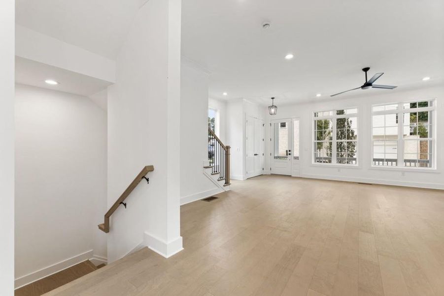 Spacious, unfurnished interior of a new home in , Roswell (Image 32).