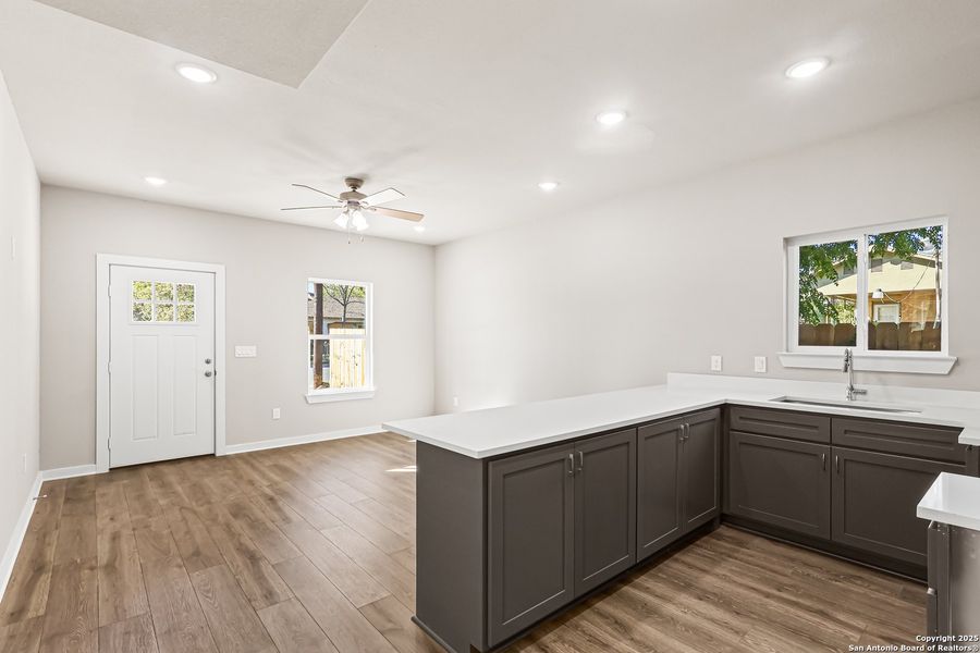 Furnished interior view inside a new home in , San Antonio (Image 10).