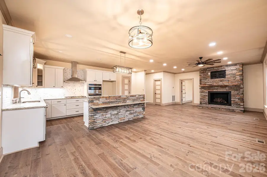 Furnished interior view inside a new home in , Newton (Image 4).