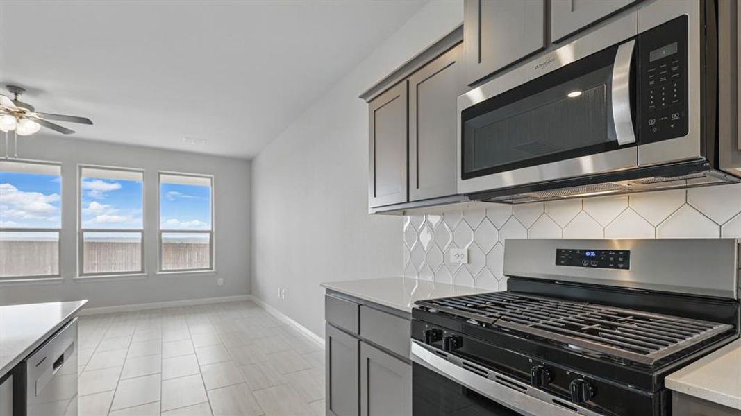 Furnished interior view inside a new home in Terra Trace, Fort Worth (Image 9).