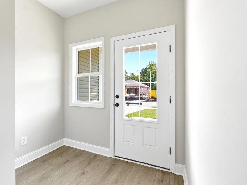 Representative unfurnished interior of a home built from the The Russell A by Davidson Homes LLC in Bailey Park, Fayetteville (Image 15). Representative unfurnished interior of a home built from the The Russell A by Davidson Homes LLC in Bailey Park, Fayetteville (Image 15).