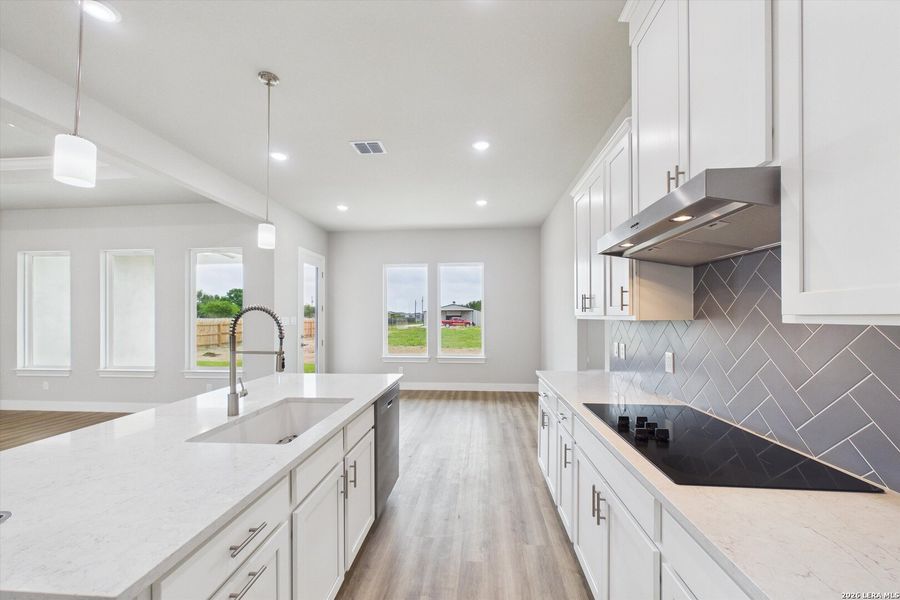 Furnished interior view inside a new home in , Castroville (Image 6).