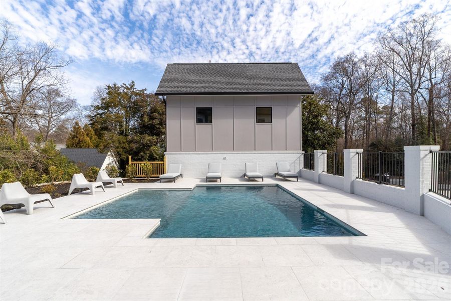 Exterior details and patio area of a home in , Davidson (Image 26).
