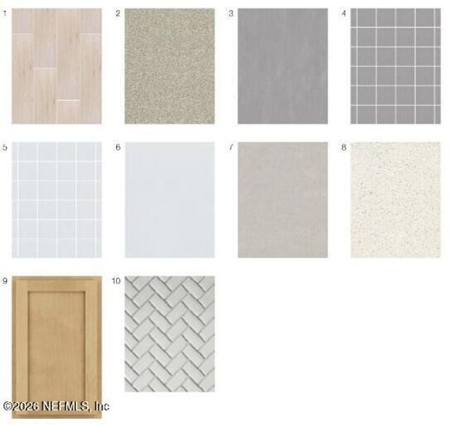 Sample of building materials used in homes in , St. Augustine (Image 27).
