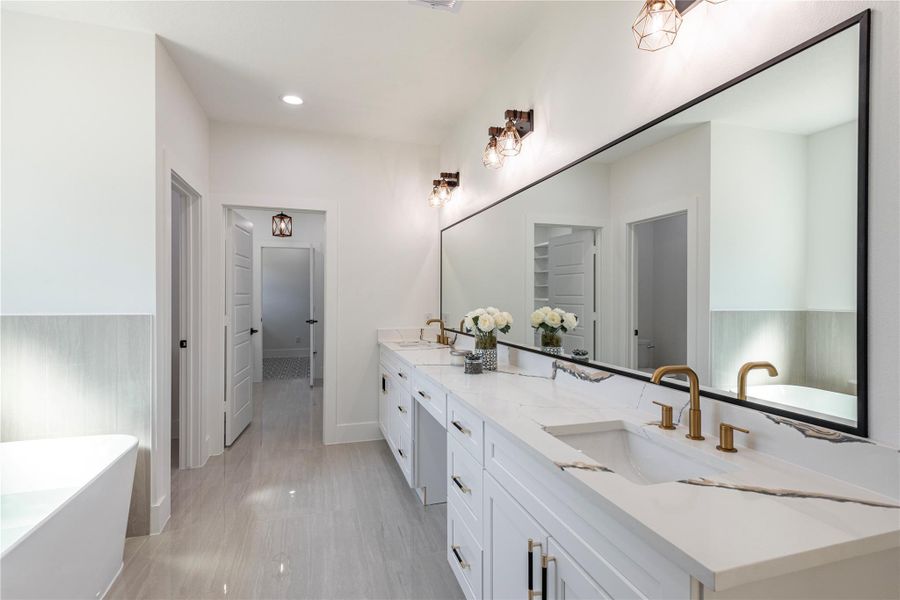 Furnished interior view inside a new home in , Dayton (Image 9). Furnished interior view inside a new home in , Dayton (Image 9).