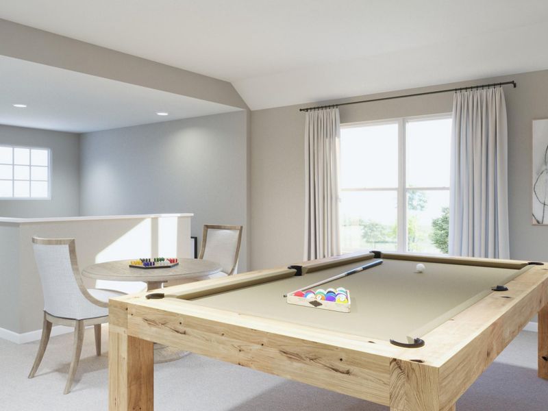 Photos are a representation of the floor plan. Options and interior selections will vary.