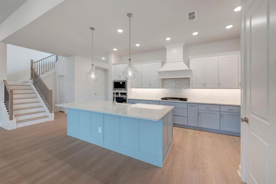 Furnished interior view inside a new home in ARTAVIA - Parkview Collection, Conroe (Image 8).