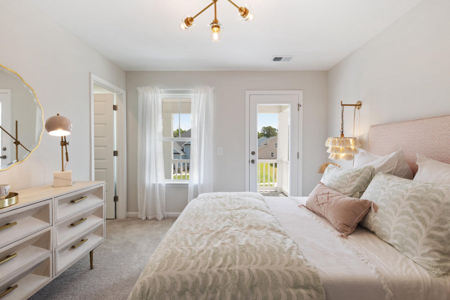 Furnished interior view inside a new home in , Summerville (Image 25). Furnished interior view inside a new home in , Summerville (Image 25).