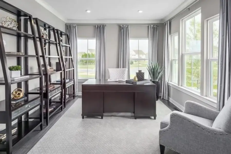 Furnished interior view inside a new home in , Commerce (Image 6).