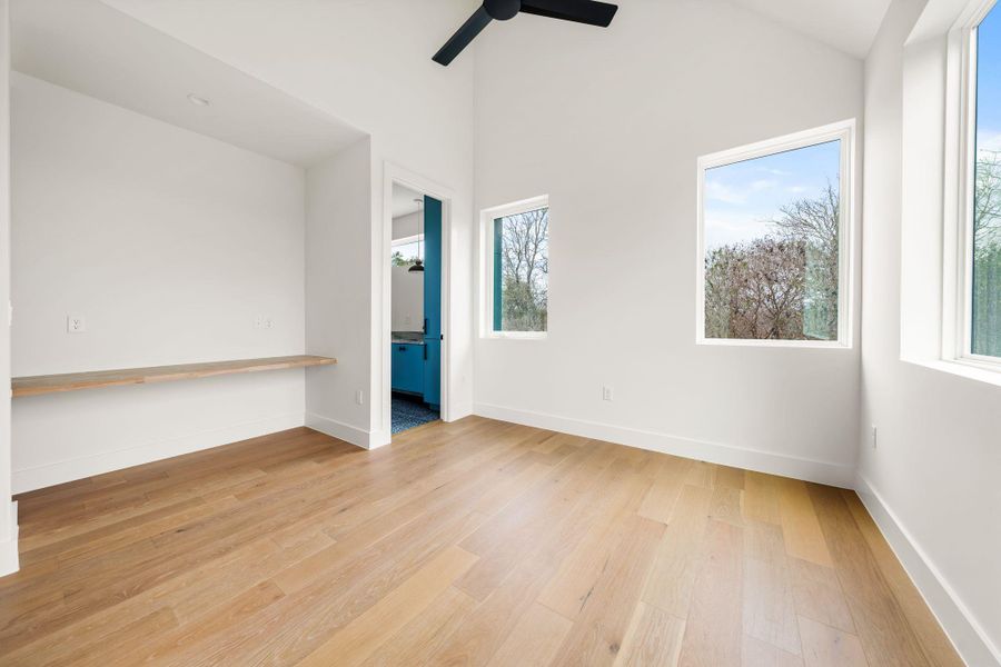 Bedroom #3 with built in desk