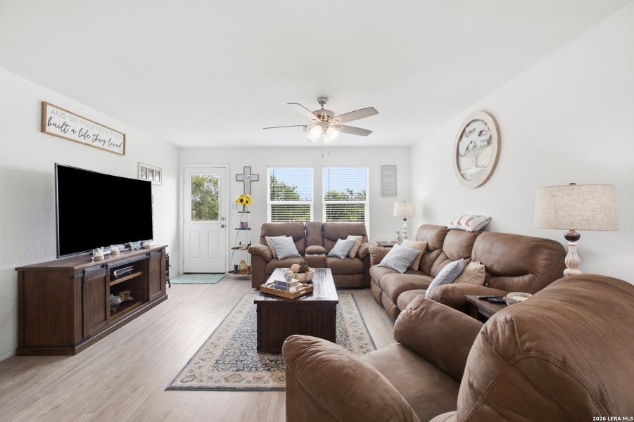 Furnished interior view inside a new home in , San Antonio (Image 15). Furnished interior view inside a new home in , San Antonio (Image 15).